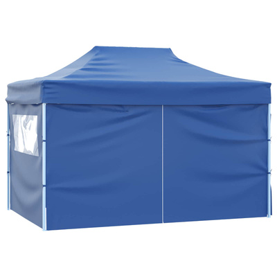 Namiot Imprezowy Niebieski 280 x 410 x 315 cm Materiał Oxford