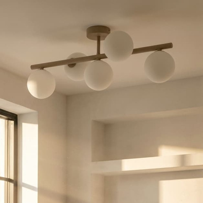 Klasyczna lampa sufitowa z kloszami do salonu K-5857 z serii ARDI