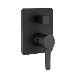 Bateria podtynkowa 2-funkcyjna Glamour czarna  Invena