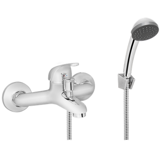 Bateria wannowa z zestawem natryskowym Mitris chrom  Invena