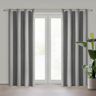 Zasłona Parisa szara 140x250