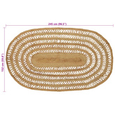 Dywany pokojowe naturalny 152 x 245 cm Juta