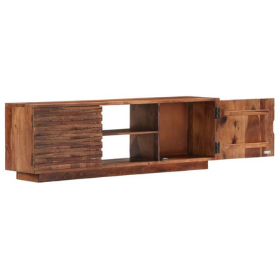 vidaXL Szafka pod TV, 120x30x40 cm, lite drewno sheesham