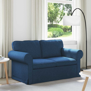 Sofa Niebieski 155 x 82 x 80 cm tkanina
