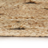 Dywan ręcznie wypleciony z juty, 90 cm