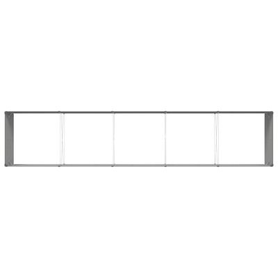 Donica Antracyt 480 x 100 x 45 cm Stal Galwanizowana