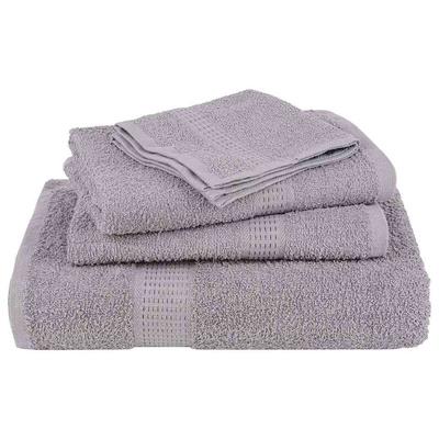 Ręczniki do sauny FROGN 2 szt. Szare 80x200 cm 360 g/m?