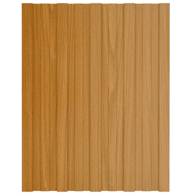 Panel dachowy 12 pcs naturalny 60 x 45 cm Stal galwanizowana