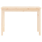 Stolik konsolowy, 110x40x75 cm, lite drewno sosnowe