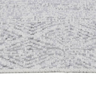 vidaXL Dywanik, jasnoszary, 120x180 cm, bawełniany