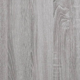 vidaXL Biurko, szary dąb sonoma, 140x50x75 cm, materiał drewnopochodny