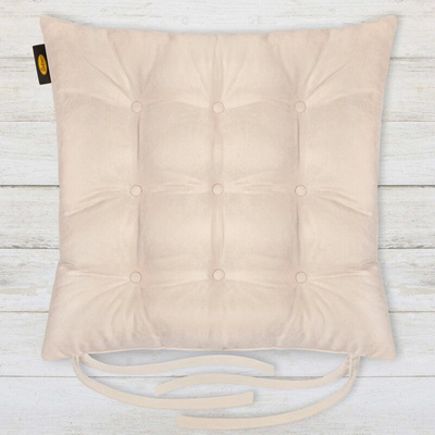 Siedzisko Ada ciemnokremowe 40x40