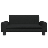 vidaXL Legowisko dla psa, czarne, 70x45x30 cm, tkanina