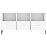 vidaXL Szafka pod TV, biała, 102x36x50 cm, materiał drewnopochodny