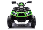 Quad Na Akumulator ATV 6 Kół Z Przyczepką JC606 24V 4x4 Zielony