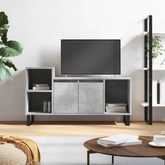 vidaXL Szafka pod TV, szarość betonu, 100x35x55 cm model standard