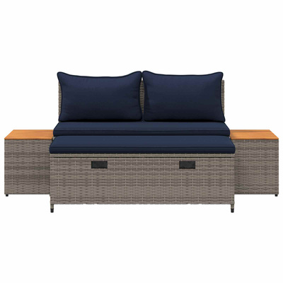 Zestaw sof na zewnątrz 4 -Seater 4 szt. 55 x 30 x 39 cm