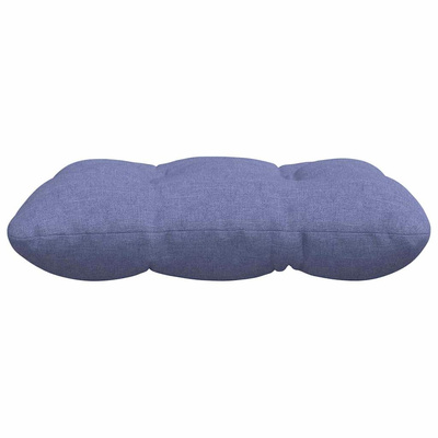 Poduszki na siedziska 4 pcs Niebieski dżins 45 x 45 x 12 cm