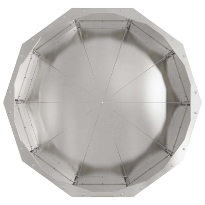 Donica Srebrny 60 x 60 x 35 cm Stal nierdzewna