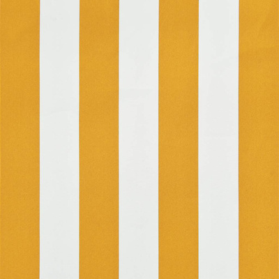 Markiza zwijana, 100 x 150 cm, biało-żółta