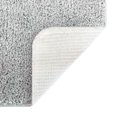Zestaw mat łazienkowych antypoślizgowych 2 pcs Szary PP
