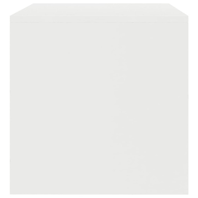 vidaXL Szafka pod TV, biała, 100x40x40 cm, materiał drewnopochodny