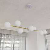 Lampa wisząca GRAVITY 8  WH GOLD