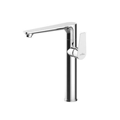 Bateria umywalkowa wysoka dokos , boczny mieszacz chrom BU-19-WB1-V Invena