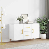vidaXL Komoda, biała, 100x36x60 cm, materiał drewnopochodny model standard