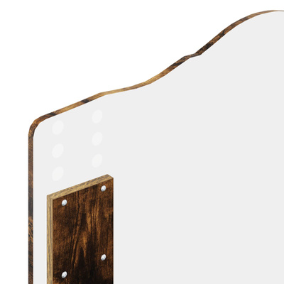 Ramka łóżka Dąb wędzony 70 x 190 cm Drewno inżynieryjne