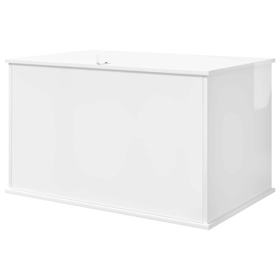 Koty Dom Błyszcząca biel 85 x 55 x 50,5 cm Drewno inżynieryjne