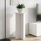 Stojak na rośliny 2 pcs Biały ?40 x 80 cm Drewno inżynieryjne