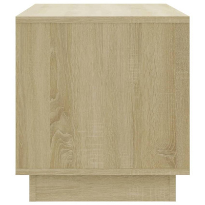 vidaXL Szafka pod TV, dąb sonoma, 70x41x44 cm materiał drewnopochodny