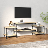 vidaXL Szafka pod TV, dąb sonoma, 157x35x52 cm