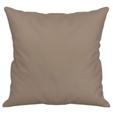 Poduszki ozdobne, 2 szt., taupe, 40x40 cm, mikrofibra