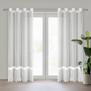 Firana Megan biała 140x250