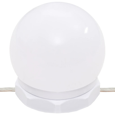 Toaletka z oświetleniem LED, dąb sonoma, 60x40x140 cm