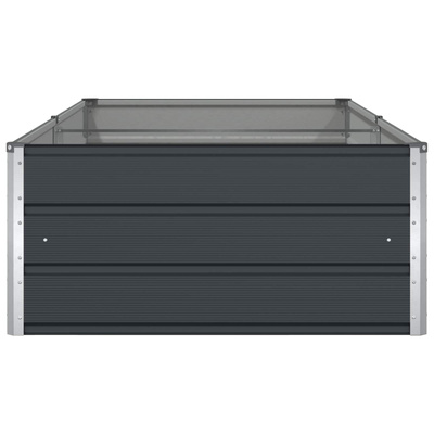 Donica Antracyt 195 x 100 x 45 cm Stal Galwanizowana