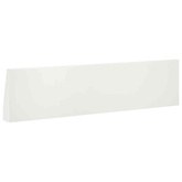Mur oporowy 2 szt. 80 x 12 x 40 cm Stal Biały