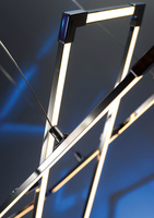lampa sufitowa wisząca candellux apeti kseros led chromowy 4000k