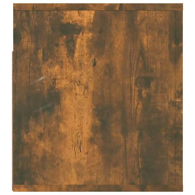 vidaXL Wiszące szafki nocne, 2 szt., opalany dąb, 50x36x40 cm