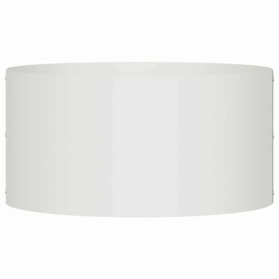Pierścień doniczki 5 pcs Biały 40 x 40 x 20 cm Stal zimnogięta