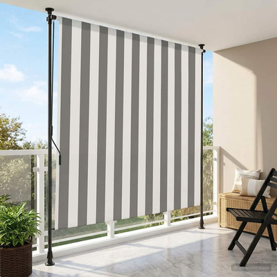 Zewnętrzna Roleta Rolkowa Antracytowy i biały 100 x 270 cm
