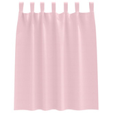 Firany blackout z kółkami 2 pcs Dziecięcy róż 140 x 140 cm