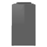 vidaXL Szafka pod TV, szara na wysoki połysk, 104x30x52 cm