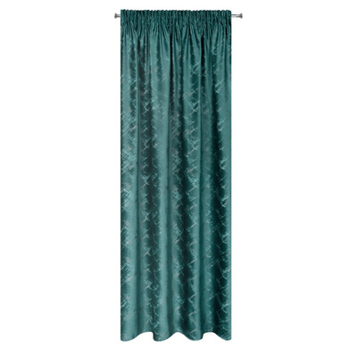 Zasłona Adria turkusowa 140x270