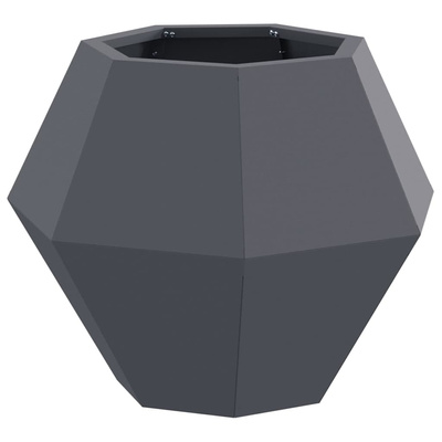 Donica Antracyt 50 x 50 x 40 cm Stal