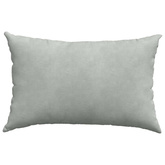 Poduszki na sofę 2 pcs Jasnoszary 60 x 40 cm Tkanina sztruksowa