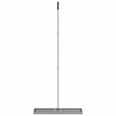 Rake leveling do ogrodu Srebrny Stal nierdzewna