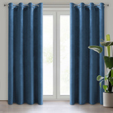 Zasłona Rosa granatowa 140x250